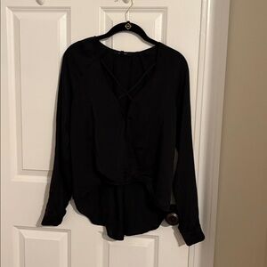 Olivaceous Black Blouse